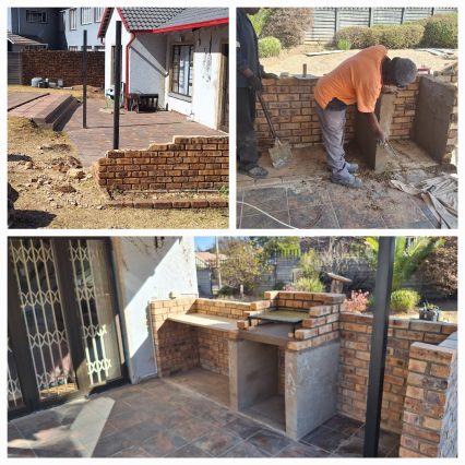 Braai area renovation Handyman building maintenance services